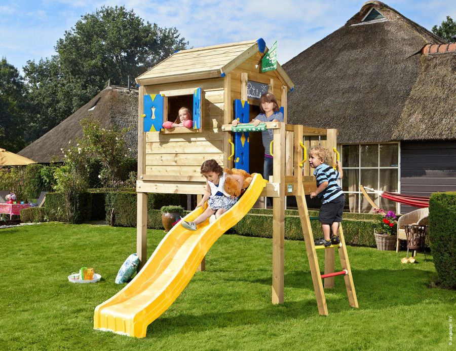 wooden-playhouse-with-slide-jungle-playhouse-l